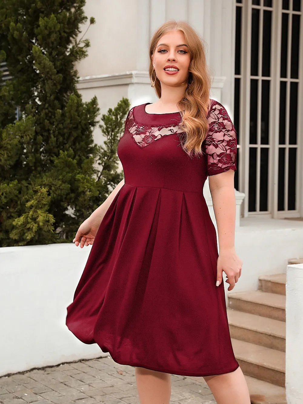 Robe dentelle