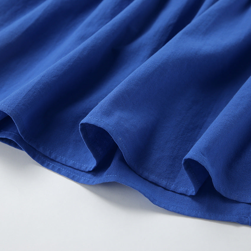 Robe longue à bretelles