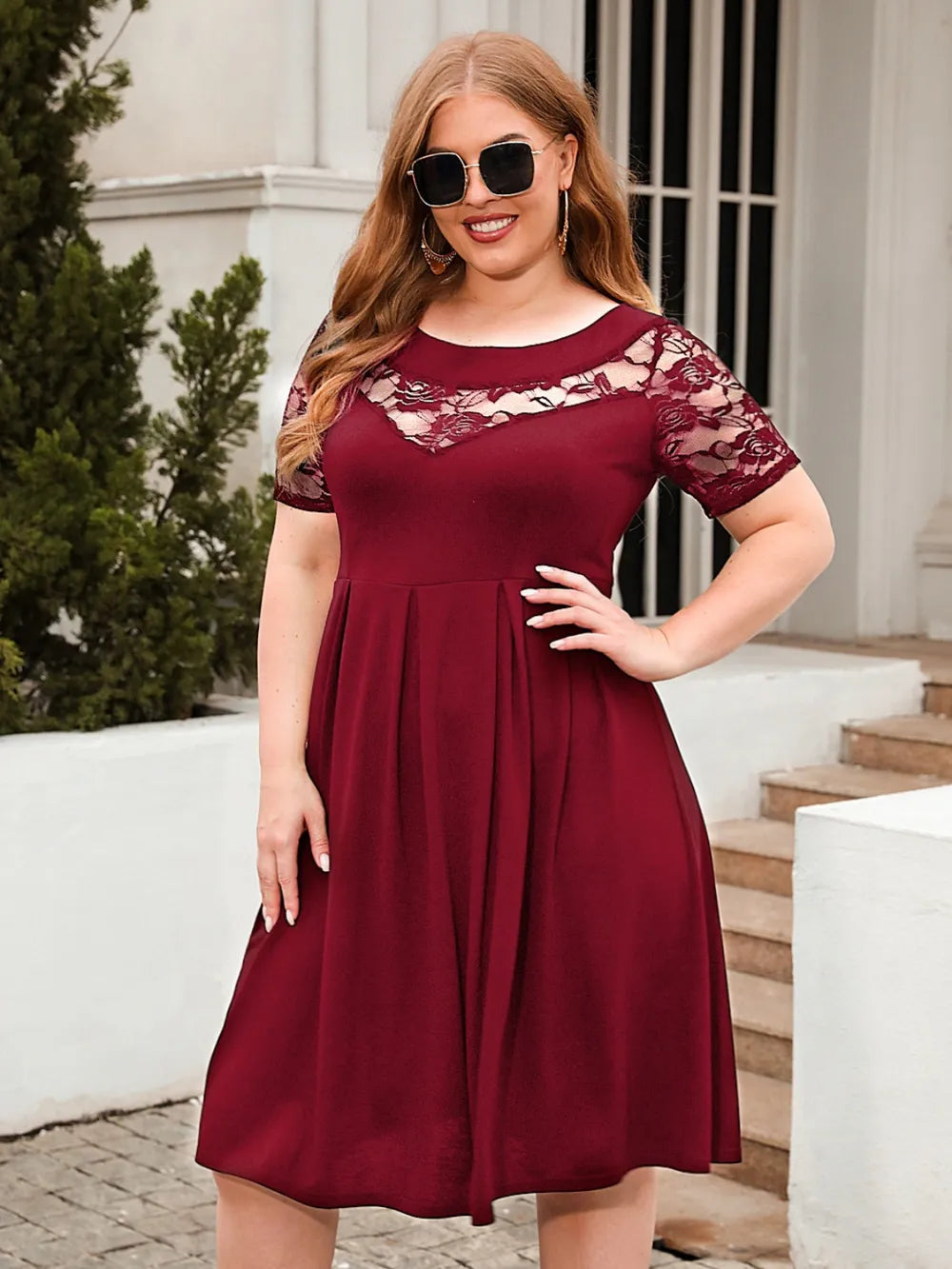 Robe dentelle