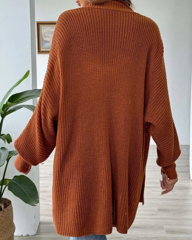 Gilet ample avec perles nacrées