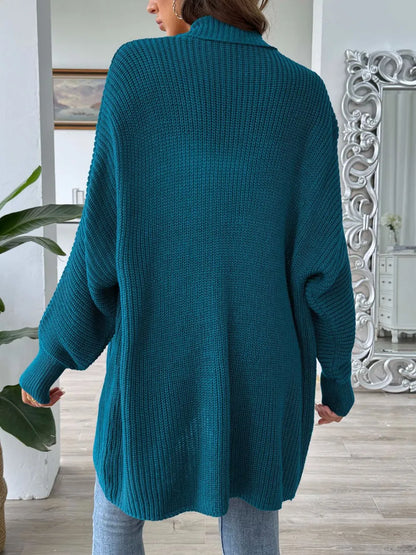 Gilet ample avec perles nacrées