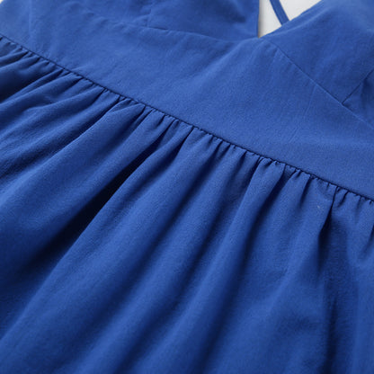 Robe longue à bretelles