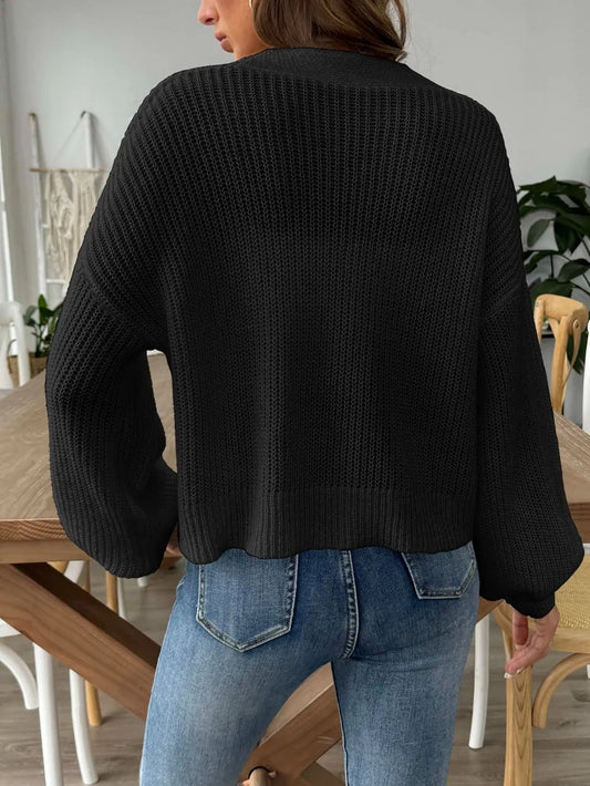 Cardigan minimaliste